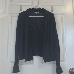 madewell blue cardigan